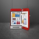  Tủ lạnh 34 lít màu đỏ hiệu Smeg, Model FAB5RRD6 