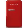  Tủ lạnh 34 lít màu đỏ hiệu Smeg, Model FAB5RRD6 