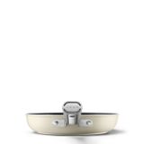  Chảo chống dính 24cm không nắp màu kem hiệu Smeg, Model FPF2402CRM 