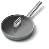  Chảo chống dính 24cm không nắp màu xanh ngọc hiệu Smeg, Model FPF2402EGM 