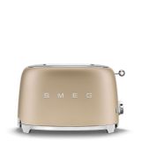  Máy nướng bánh mì màu vàng đồng hiệu Smeg, Model TSF01CHMEU 
