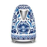  Ấm đun nước siêu tốc 1.7l họa tiết màu xanh blue hiệu Smeg, Model KLF03DGBEU 