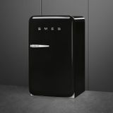  Tủ lạnh 122 lít màu đen hiệu Smeg, Model FAB10RBL6 