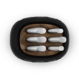  Bộ dao 6 món màu đen hiệu Smeg, Model KBSF02BL 