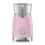 Máy đánh sữa tạo bọt màu hồng hiệu Smeg, Model MFF11PKEU 