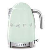  Ấm đun nước siêu tốc có nhiệt độ màu xanh lá pastel hiệu Smeg, Model KLF04PGEU 