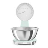  Cân điện tử và đồng hồ cơ màu xanh lá pastel hiệu Smeg, Model KSF01PGWW 