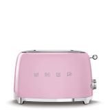  Máy nướng bánh mì màu hồng hiệu Smeg, Model TSF01PKEU 