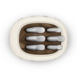  Bộ dao 6 món màu kem hiệu Smeg. Model KBSF02CR 