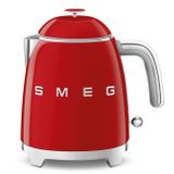  Ấm đun siêu tốc mini 0.8l màu đỏ bóng hiệu Smeg, Model KLF05RDEU 