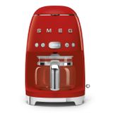  Máy pha cà phê màu đỏ hiệu Smeg, Model DCF02RDEU 