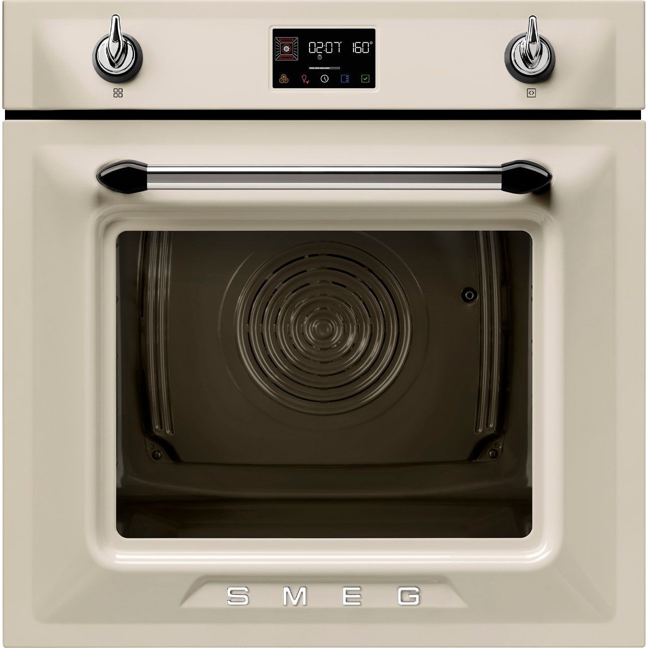  Lò nướng âm tủ màu kem hiệu Smeg, Model SOP6902S2PP 