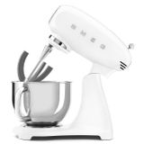  Máy trộn bột đứng đa năng màu trắng hiệu Smeg, Model SMF03WHEU 
