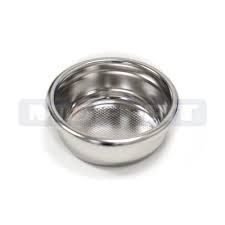  Bộ phận lưới lọc bằng thép 2 tách cao 26mm cho máy pha cà phê hiệu Rancilio/Competition filter H26 