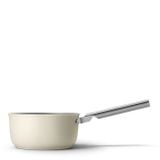  Quánh nồi chống dính 20cm có nắp màu kem hiệu Smeg, Model SPF2012CRM 