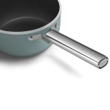  Quánh nồi chống dính 20cm có nắp màu xanh ngọc hiệu Smeg, Model SPF2012EGM 