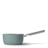  Quánh nồi chống dính 20cm có nắp màu xanh ngọc hiệu Smeg, Model SPF2012EGM 