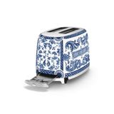  Máy nướng bánh mì họa tiết màu xanh blue hiệu Smeg, Model TSF01DGBEU 