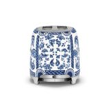  Máy nướng bánh mì họa tiết màu xanh blue hiệu Smeg, Model TSF01DGBEU 