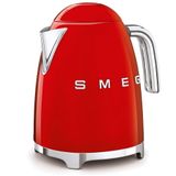  Ấm đun nước siêu tốc 1.7l màu đỏ bóng hiệu Smeg, Model KLF03RDEU 
