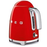  Ấm đun nước siêu tốc 1.7l màu đỏ bóng hiệu Smeg, Model KLF03RDEU 