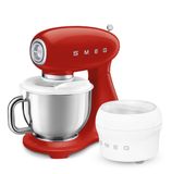 Máy trộn bột đa năng màu đỏ Smeg SMF05RDEU 