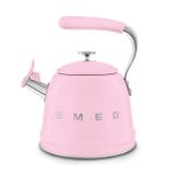  Ấm đun từ thổi sáo màu hồng Smeg WKF01PKEU 