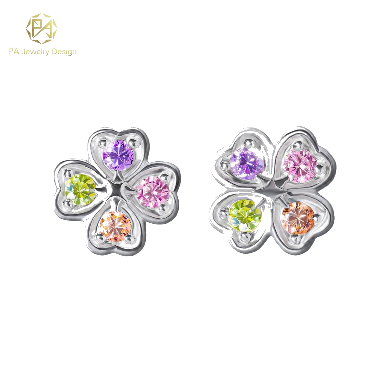  Bông Tai Nữ Cỏ Bốn Lá EG0041 