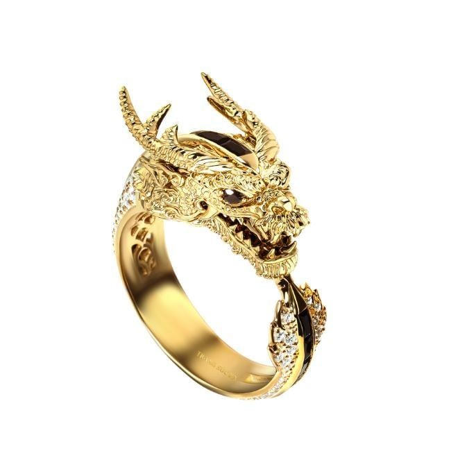  Nhẫn Thiết Kế 12 Con Giáp - Tuổi Thìn 