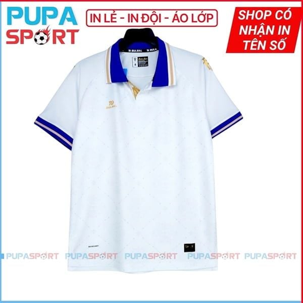 BULBAL - ÁO KHÔNG LOGO MILANO - TRẮNG