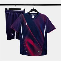 STRIVEND - Áo bóng đá không logo Strivend V7 vải Bezel -TÍM