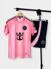 JP - CLB MIAMI 2025 vải thun lạnh cao cấp - HỒNG SỌC MỚI