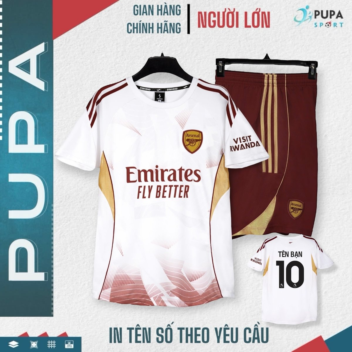 Áo Đá Bóng Arsenal