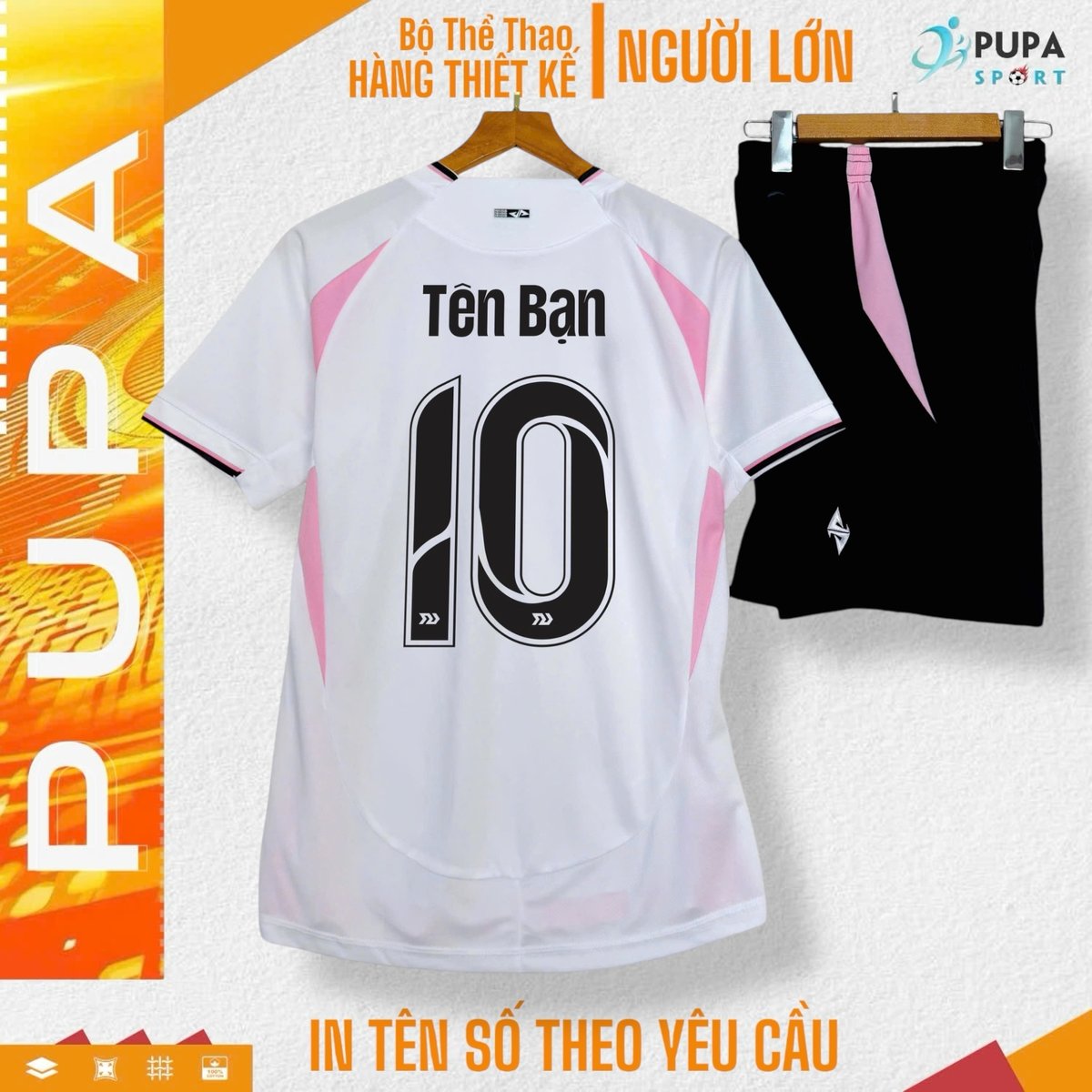 Bộ V5 - Trắng Hồng