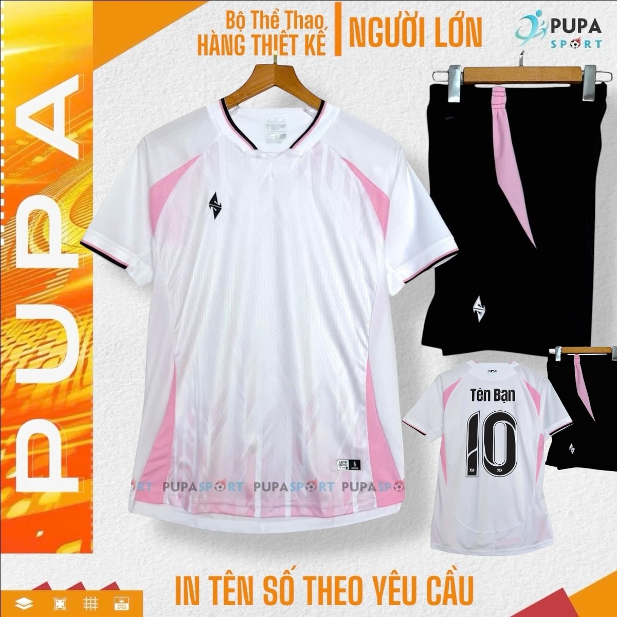 Bộ V5 - Trắng Hồng