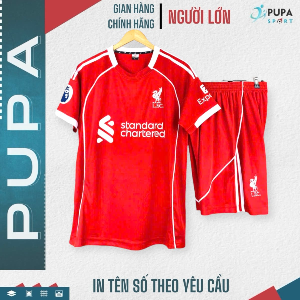 Áo Đá Bóng Liver
