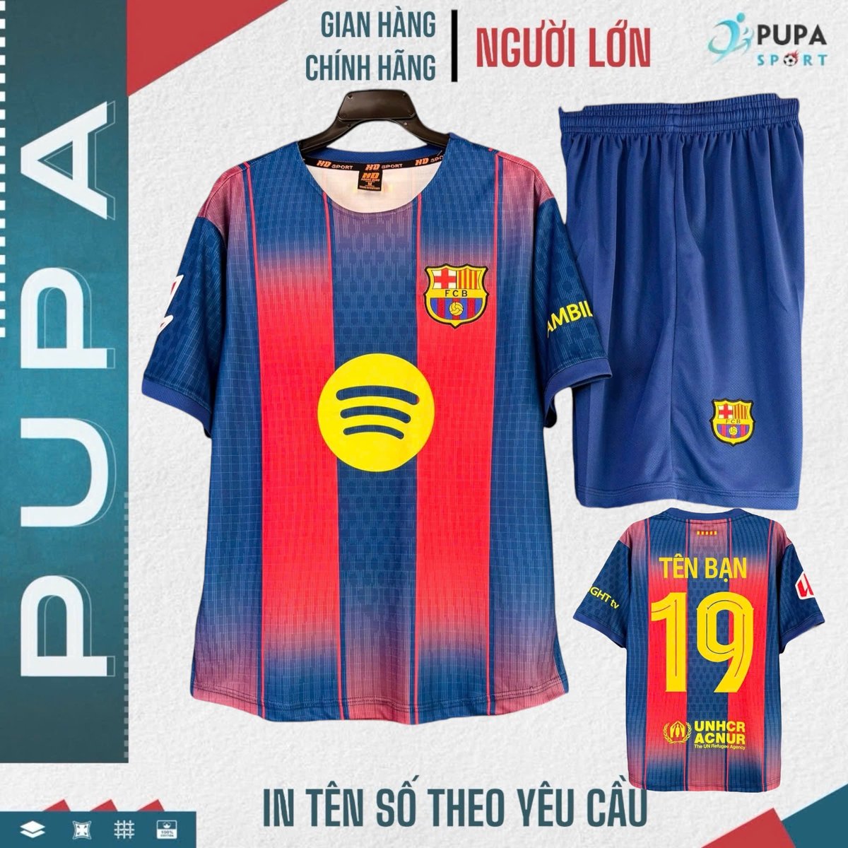 Áo Đá Bóng Barca