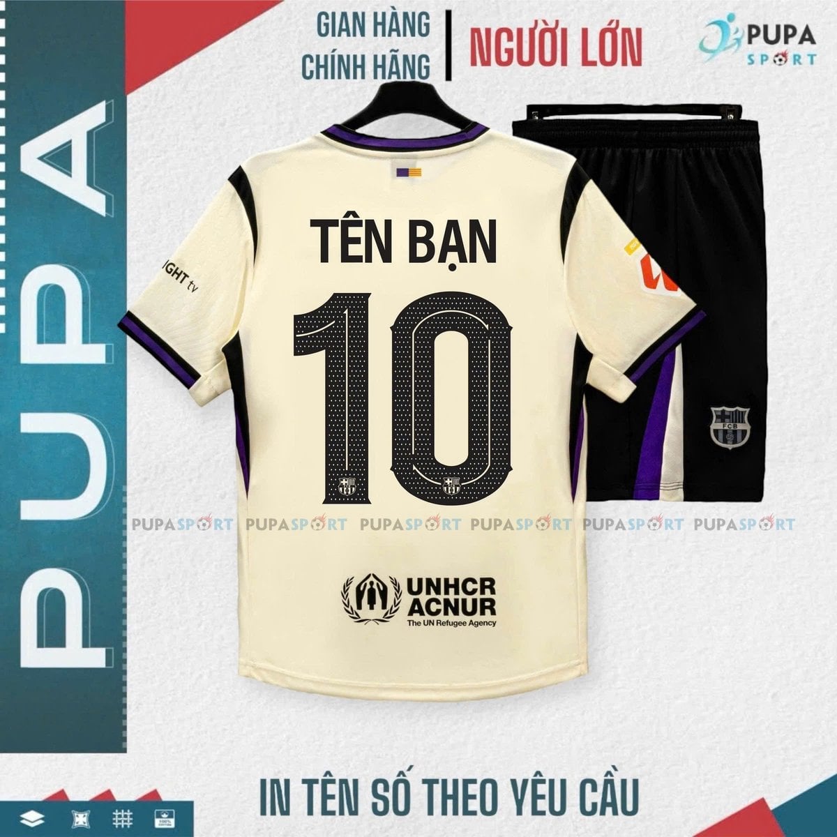 Áo Barca Sân Khách