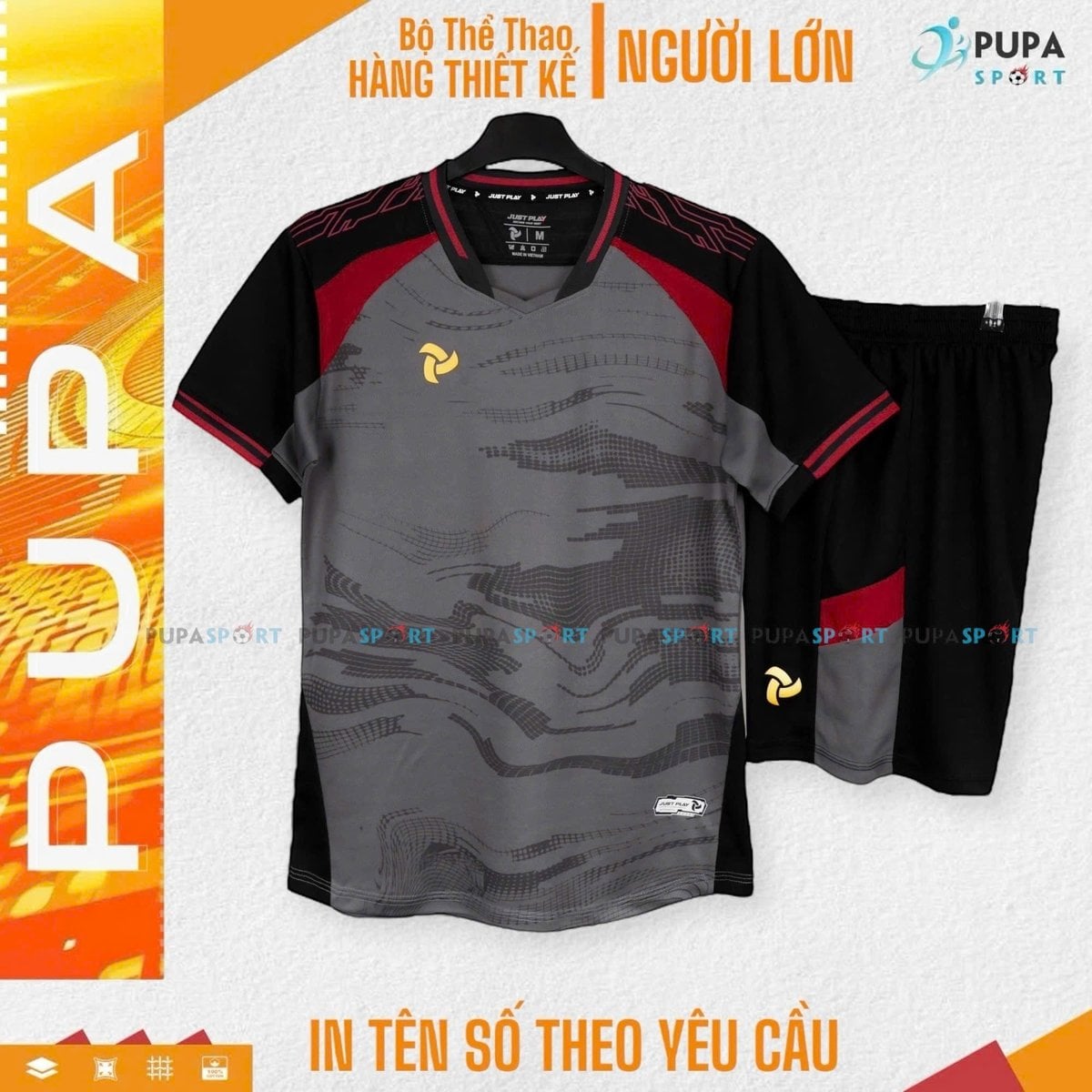 Bộ Striker Xám Đen