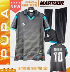 JP-Mẫu không logo WARRIOR chất mè cao cấp - ĐEN