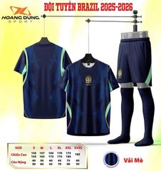 HD - TUYỂN BRAZIL SÂN KHÁCH WC 2026 - MÀU XANH ĐEN