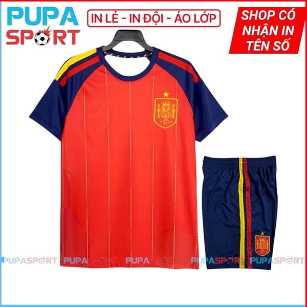 JP - TUYỂN TÂY BAN NHA WORLD CUP 2026 - ĐỎ