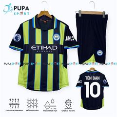 CLB MỜ C 2025 Sân khách vải mè Hàn HD - SỌC XANH ĐEN