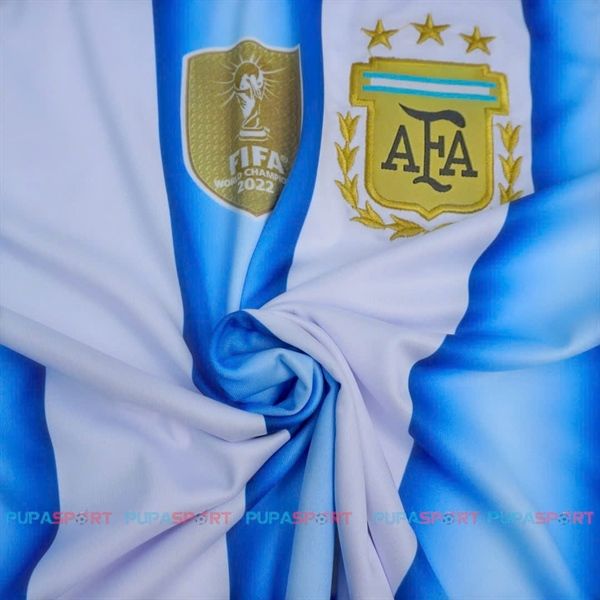 JP - TUYỂN ARGENTINA WORLD CUP 2026 - TRẮNG SỌC XANH