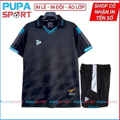 JP-Mẫu không logo WARRIOR chất mè cao cấp - ĐEN