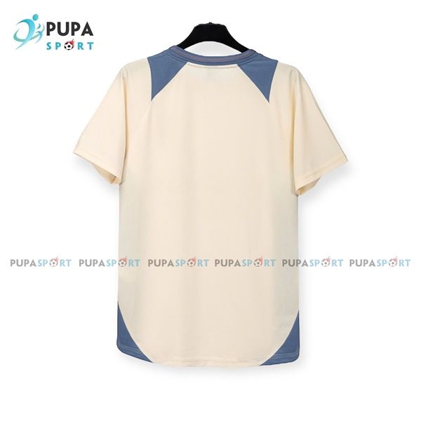 STRIVEND- Clb Real Traning C1 vải mè cao cấp - MÀU KEM