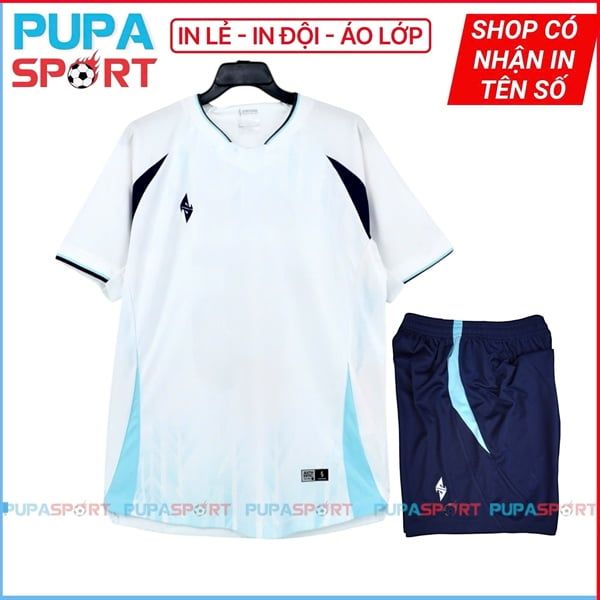 STRIVEND V5 - Bộ Không Logo V5 vải Stri Bezel cao cấp - TRẮNG XANH