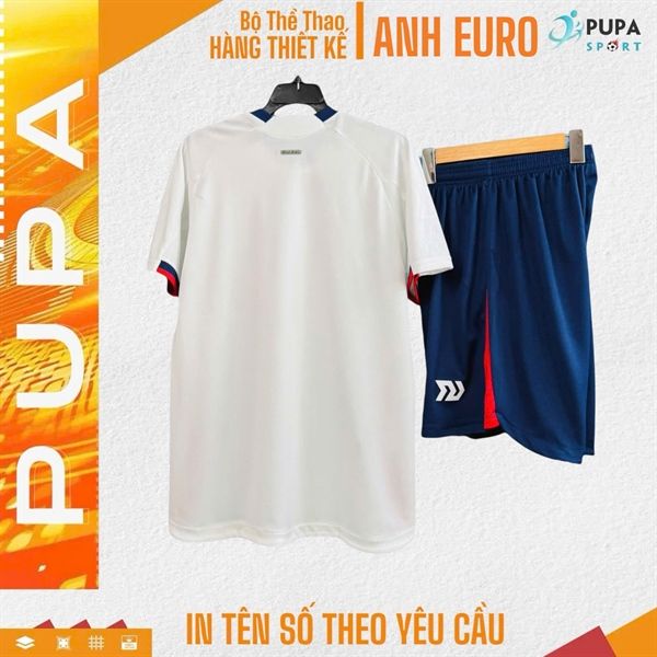 BULBAL - ÁO KHÔNG LOGO TUYỂN ANH EURO 2024 - TRĂNG BULBALL