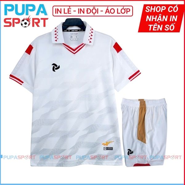 JP-Mẫu không logo WARRIOR chất mè cao cấp - MÀU TRẮNG