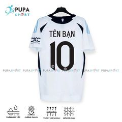 STRIVEND - CLB MU 2025 vải mè cao cấp - TRẮNG LOANG